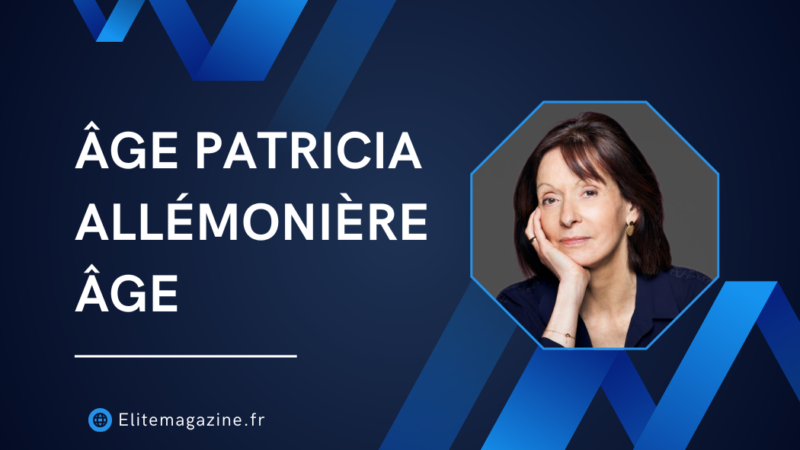 Âge Patricia Allémonière âge : biographie complète, carrière et parcours de la grand reporter française