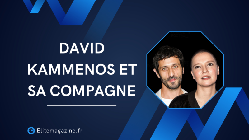 David Kammenos et sa compagne : vie privée, carrière et secrets de l’acteur français